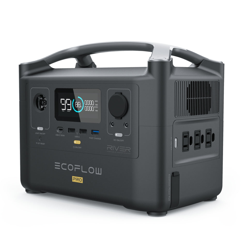 EcoFlow RIVER Max | 576Wh / 600W (1200W Peak) Portable Power 