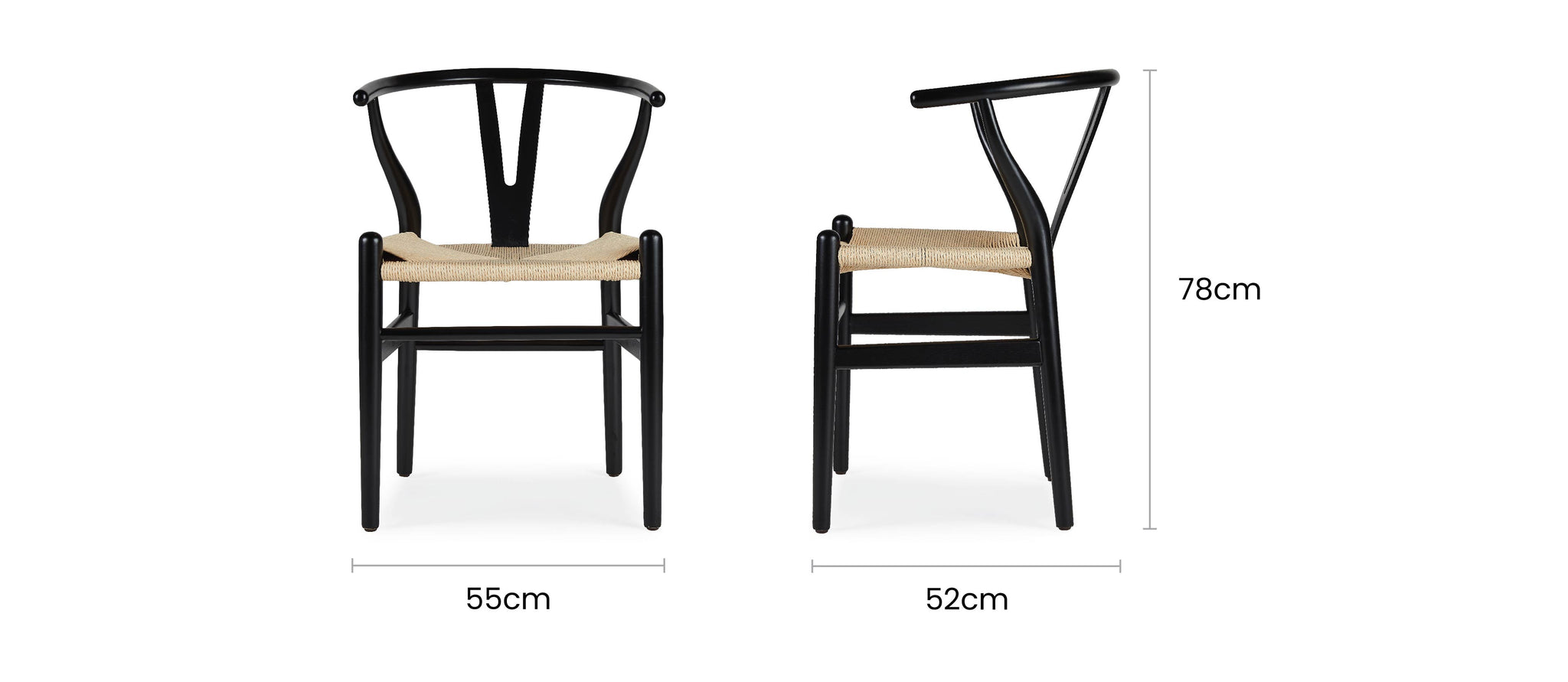 Wishbone Chair Dimensions