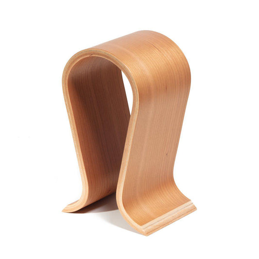 Omega Wooden Headphone Stand - Walnut - Dedicated Audio
