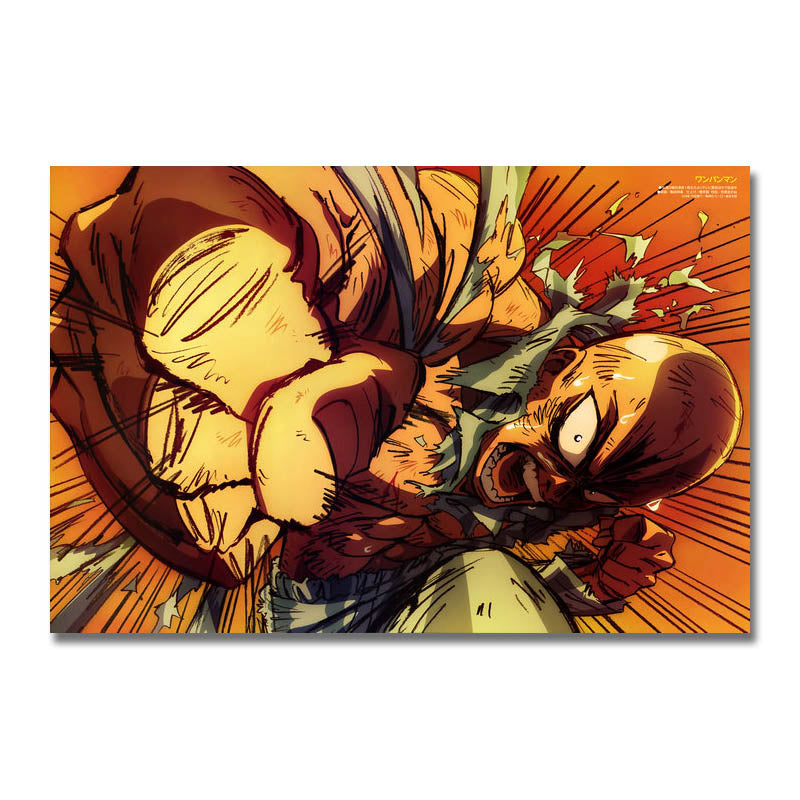 ONE PUNCH MAN Poster Saitama and Genos (52x38cm)