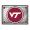 Virginia Tech Hokies: Team Spirit - Framed Mirrored Wall Sign - Fan-Brand