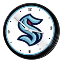 Seattle Kraken: Retro Lighted Wall Clock Default Title