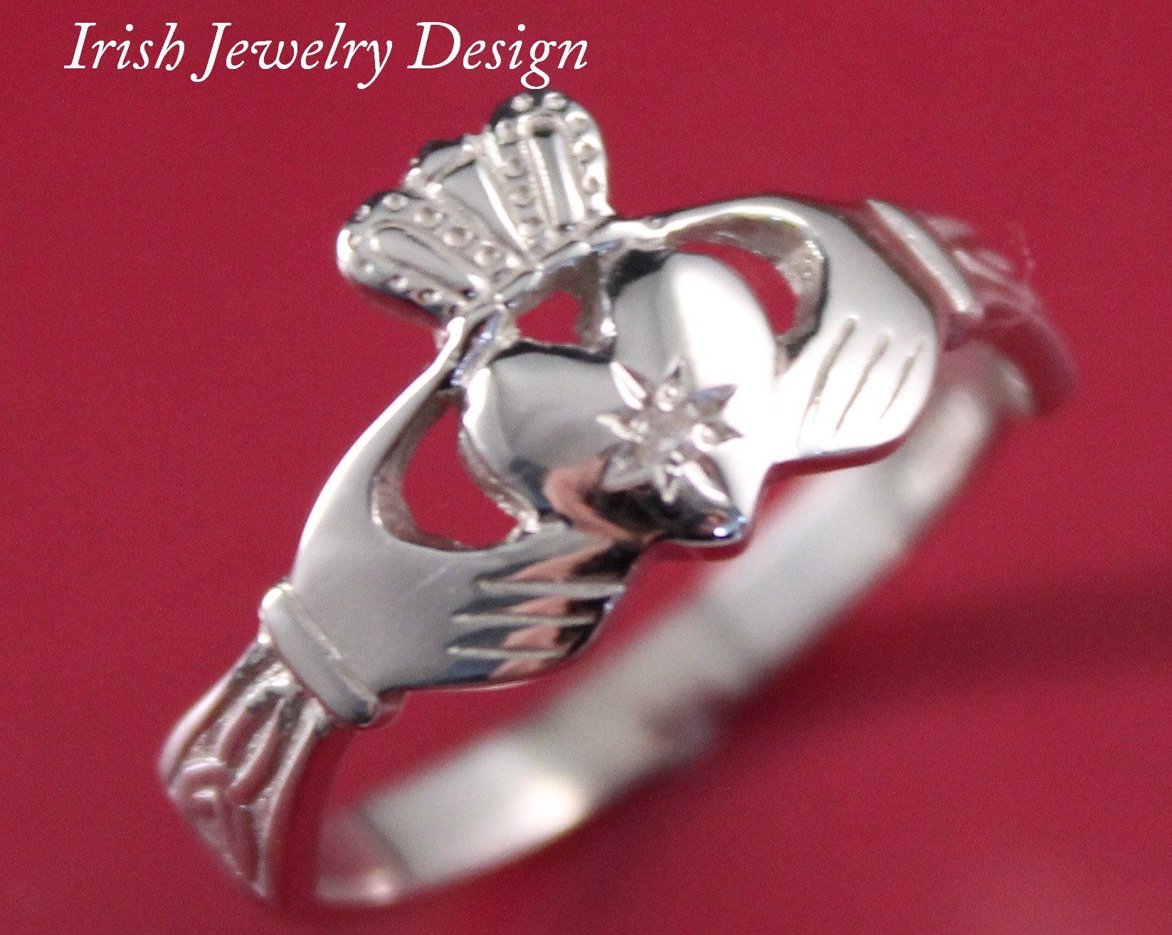 Sterling Silver Claddagh Ring · Mexicali Blues