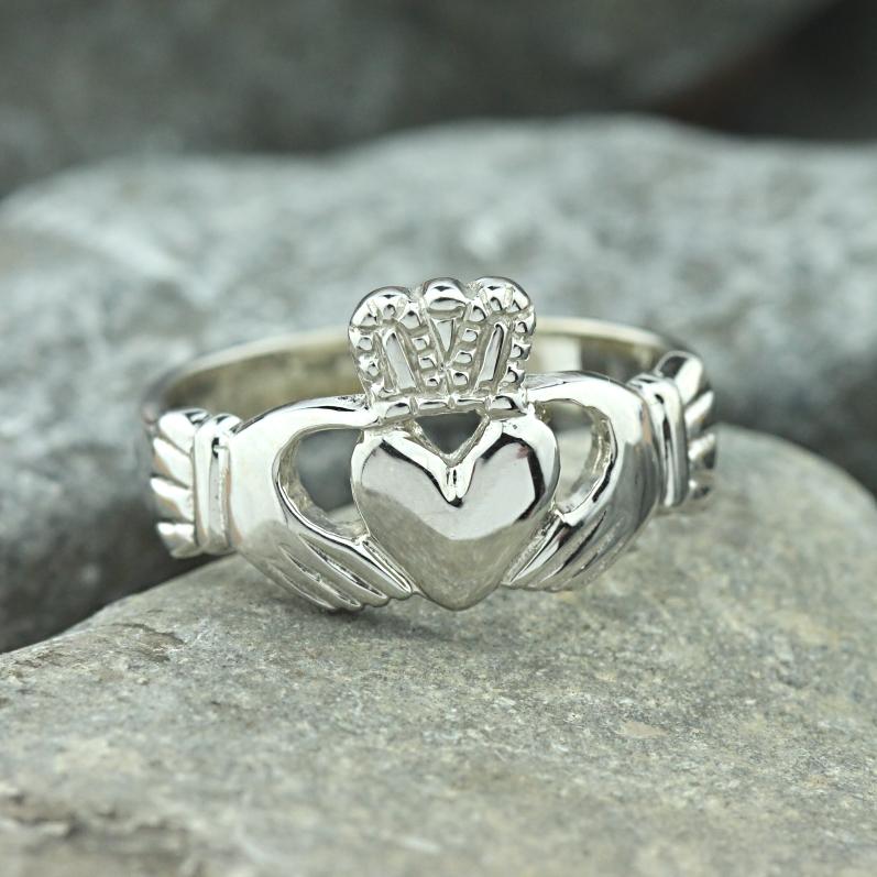 Claddagh Ring Mens Silver Claddagh Ring Irish Jewelry Design   Jewelry Claddagh Ring Mens Silver Claddagh Ring 9 1024x1024 