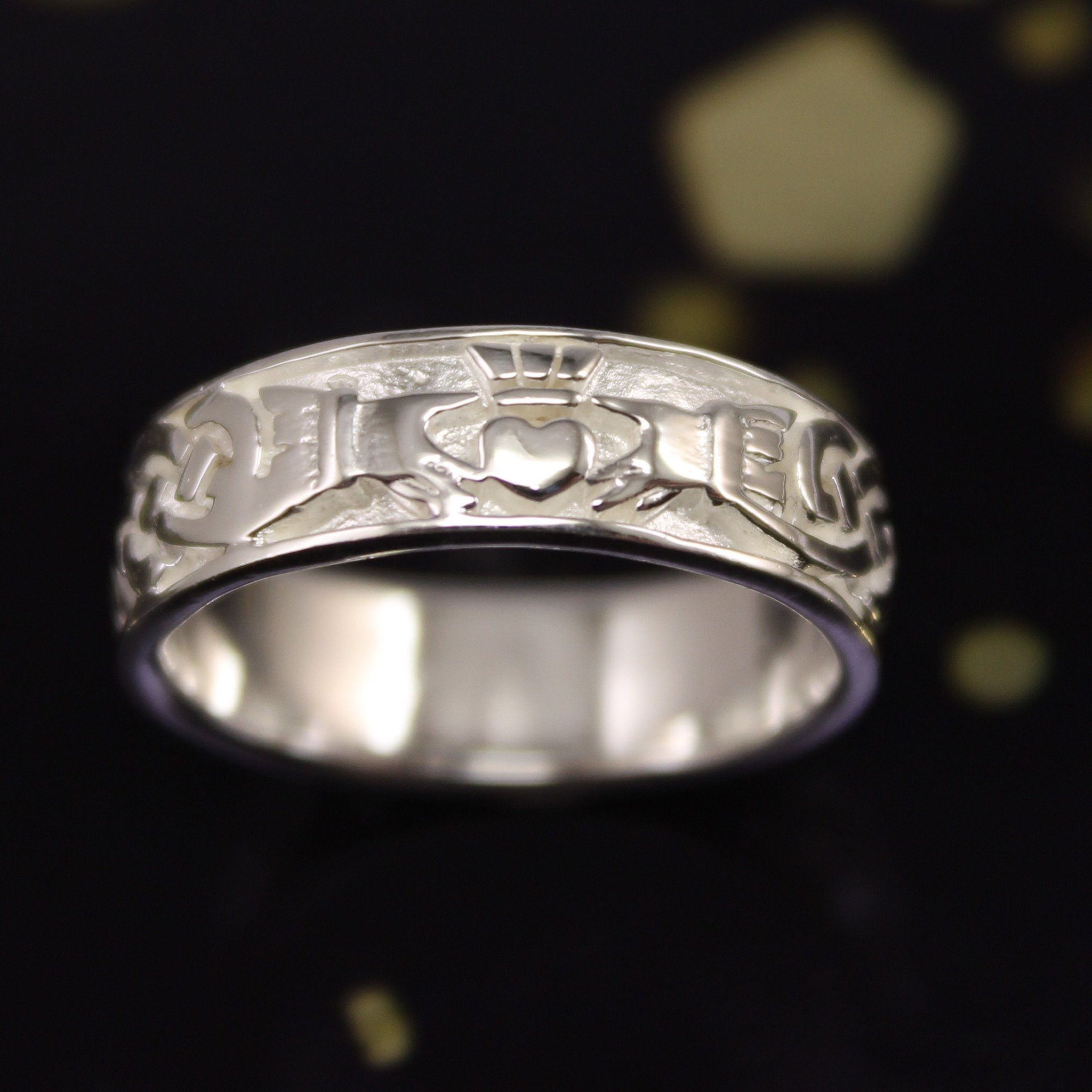 Silver Celtic Ring - Irish Jewelry Design