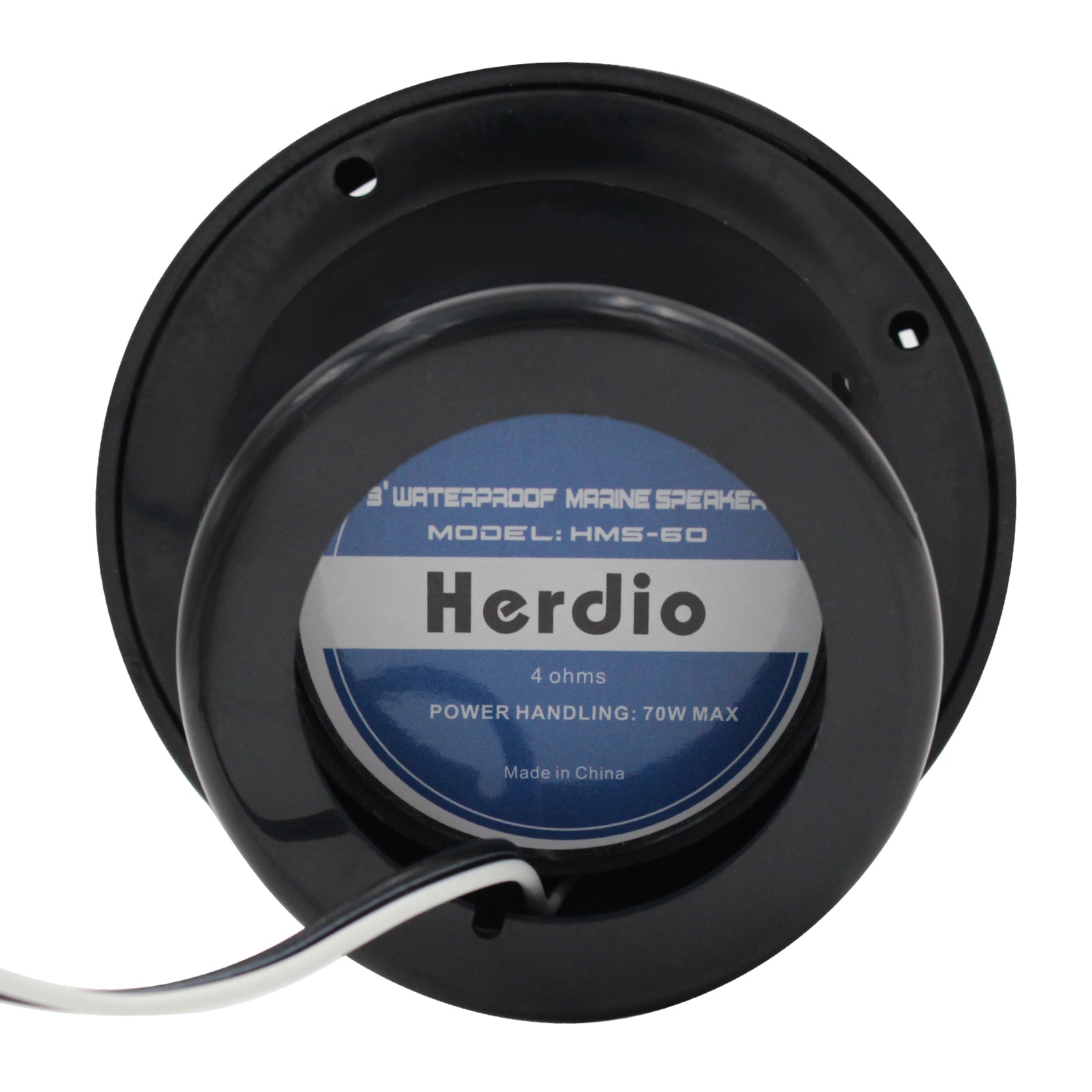 herdio 3 inch waterproof marine speakers