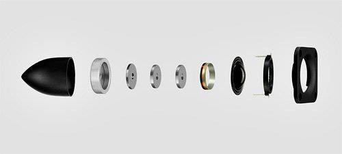 Breakdown of how Swans M200MKIII tweeter is made