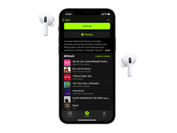 Connect Apple Fitness+ with Apple Music