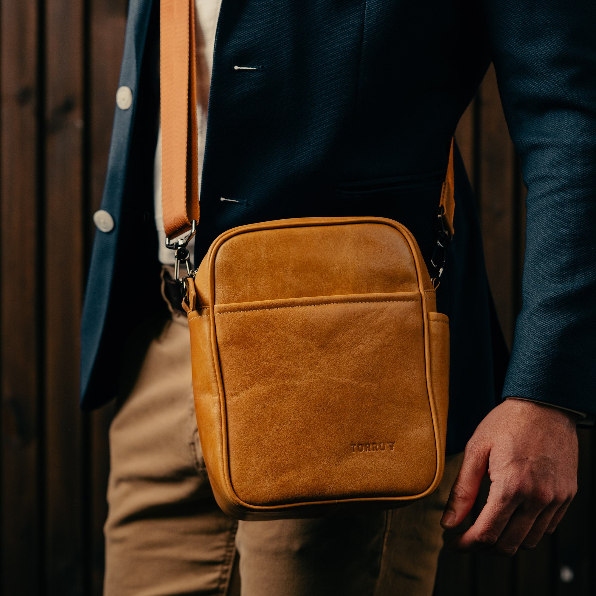 TORRO Premium Leather Crossbody Bag