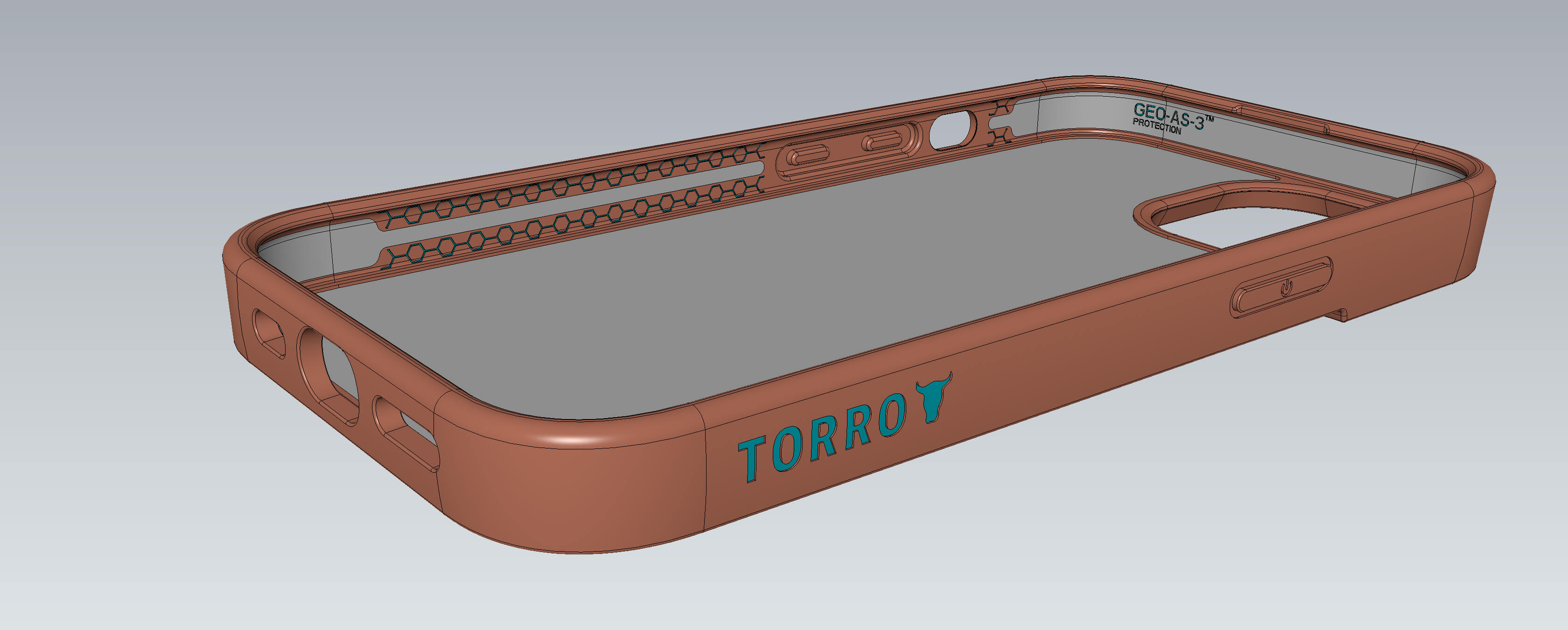 TORRO Customer Frame 3D Render