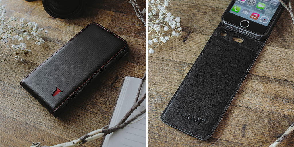 TORRO Leather Flip Case for iPhone 5