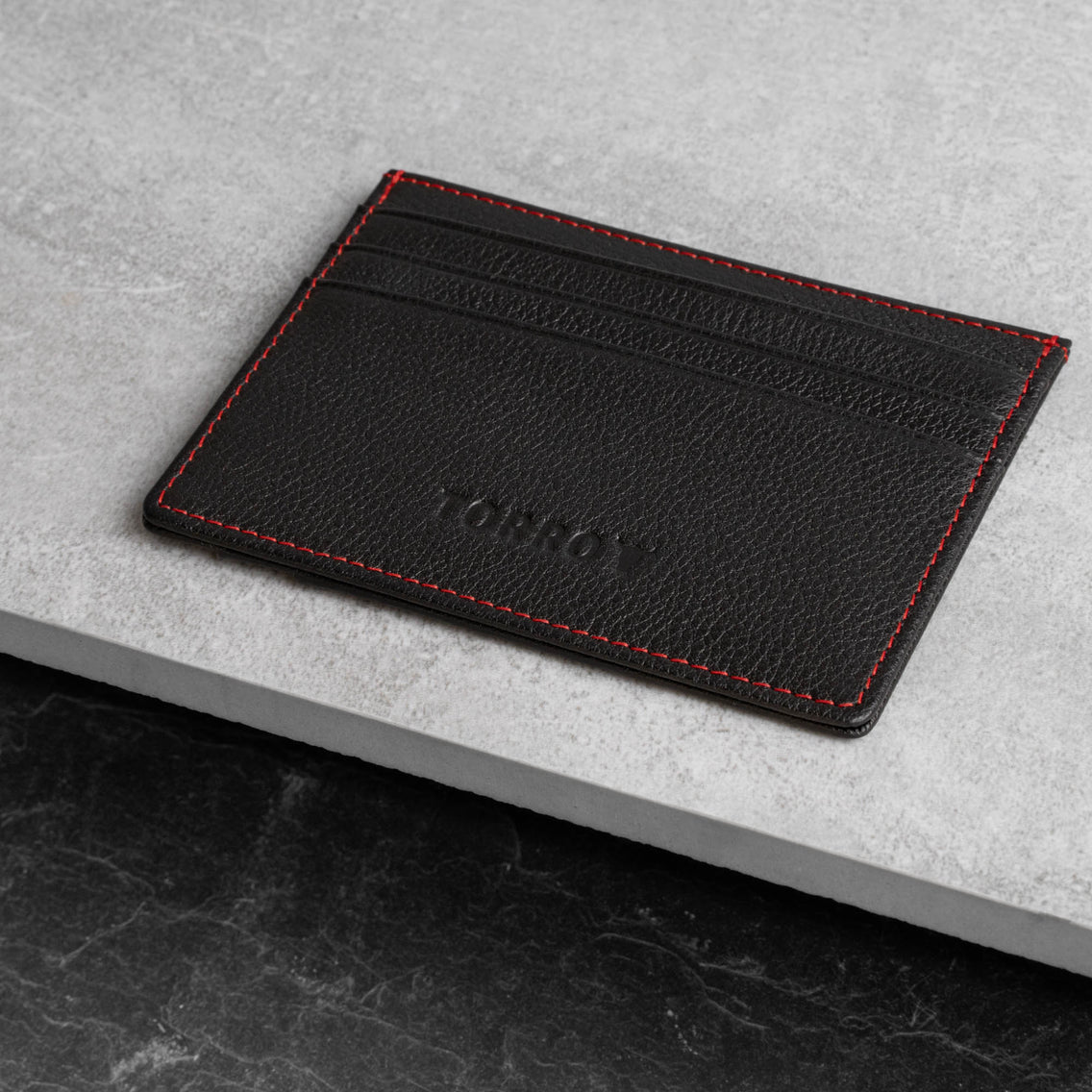 Leather Credit Card Holder - TORRO