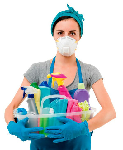 Are household cleaners toxic? 