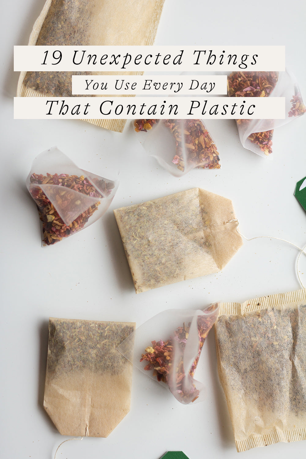 19 unexpected things that contain plastic.