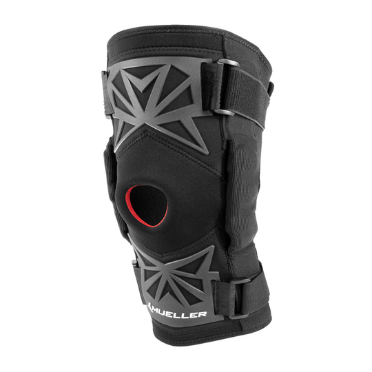 Mueller Hinged Wraparound Knee Brace - Victor Sports