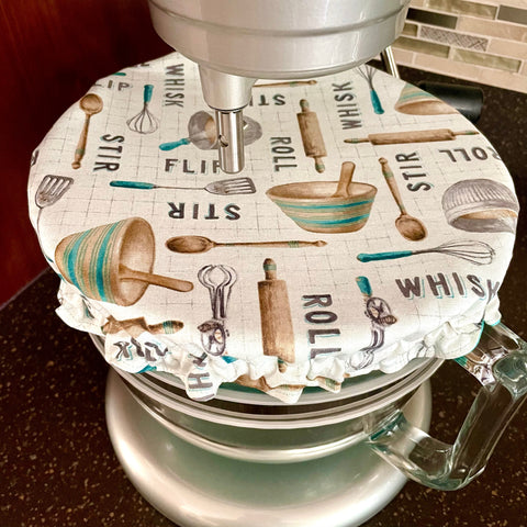 Stand Mixer Bowl Covers – Dalisay Design Fabrics