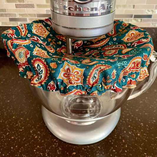 Stand Mixer Bowl Covers - Paisley