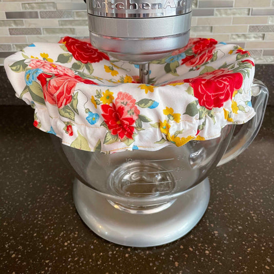 Pioneer Woman Fabric Kitchenaid Cover Farmhouse Floral Stand