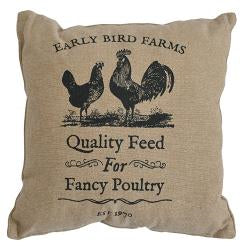 Early Bird Farms Pillow