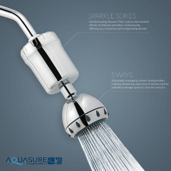 aquasure sparkle shower filter