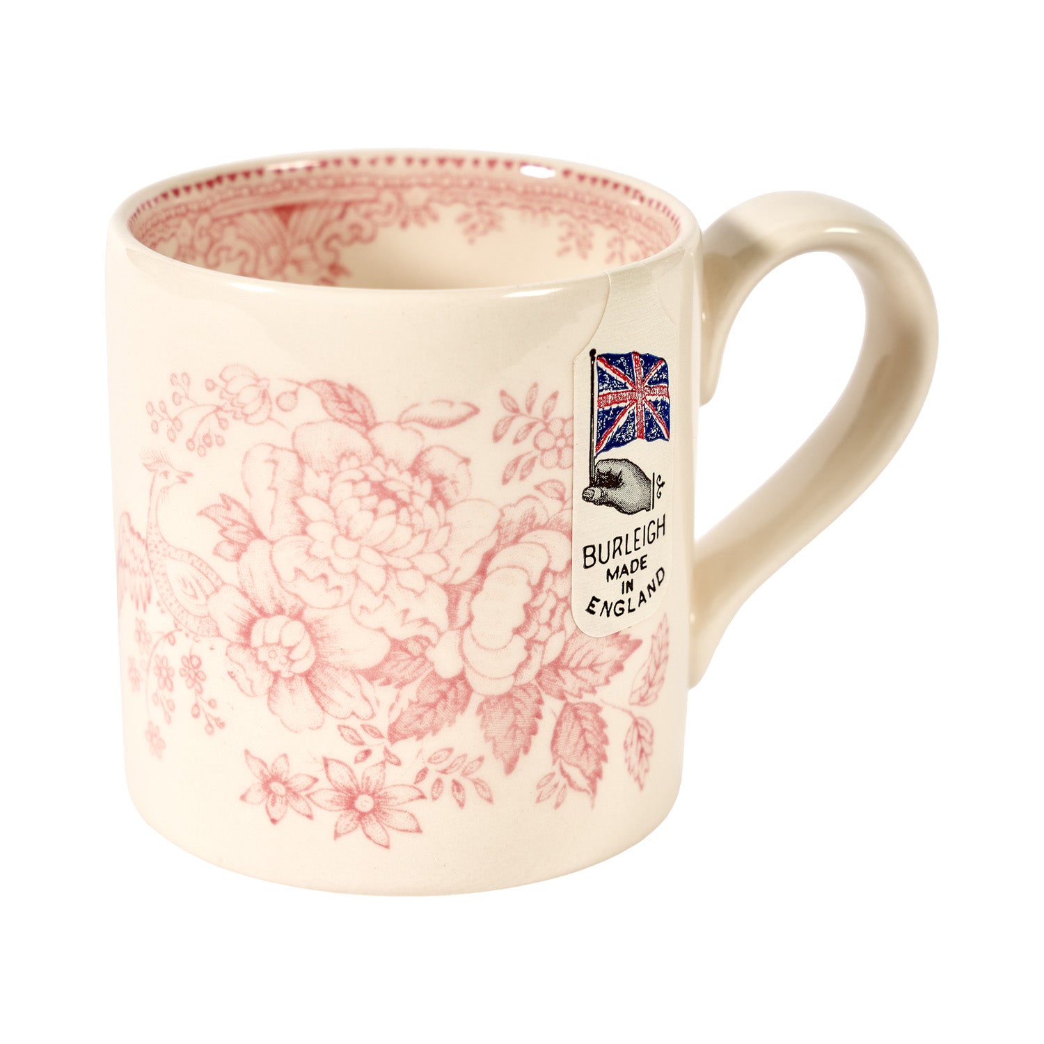 Burleigh Pink Asiatic Pheasants Mug – Pentreath & Hall