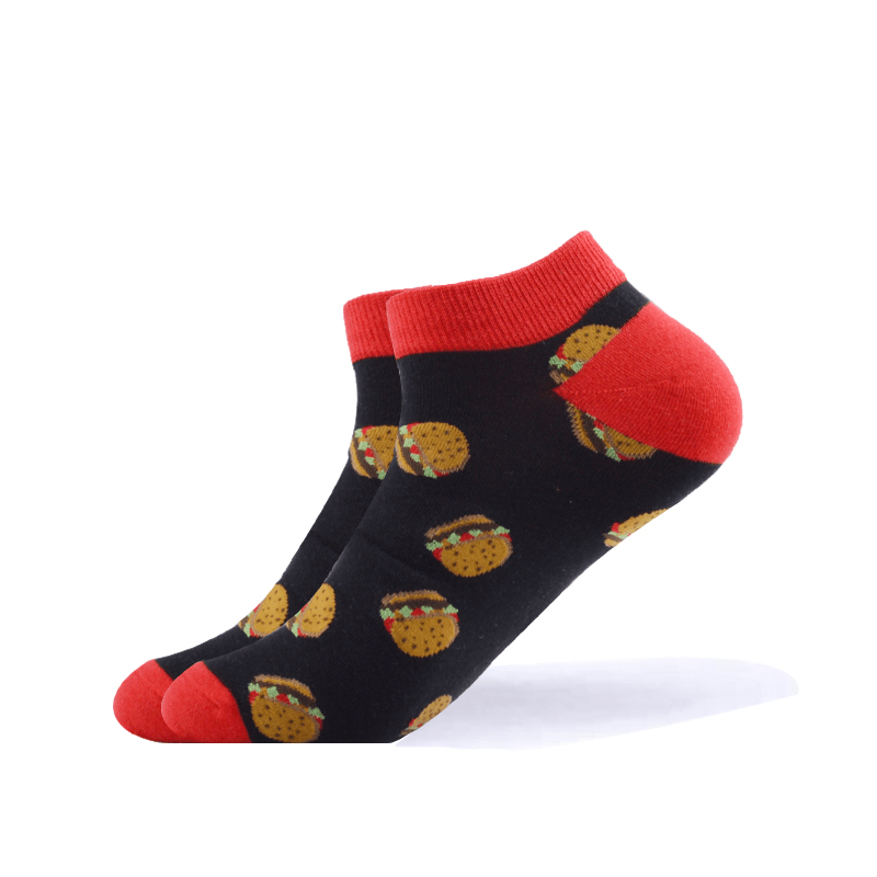 Cheesburger Ankle Socks – West Socks