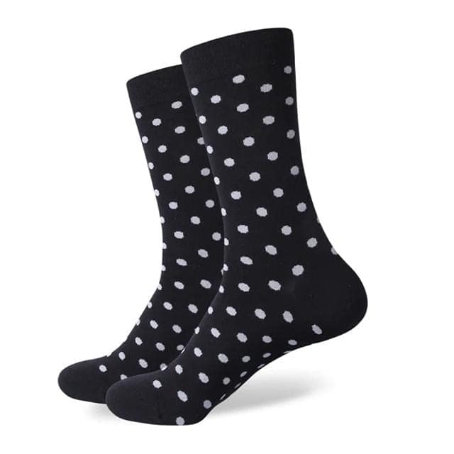 Black & White Polka Dot Socks – West Socks