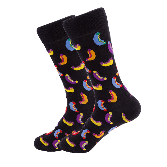 Multi-Color Hot Dog Socks – West Socks