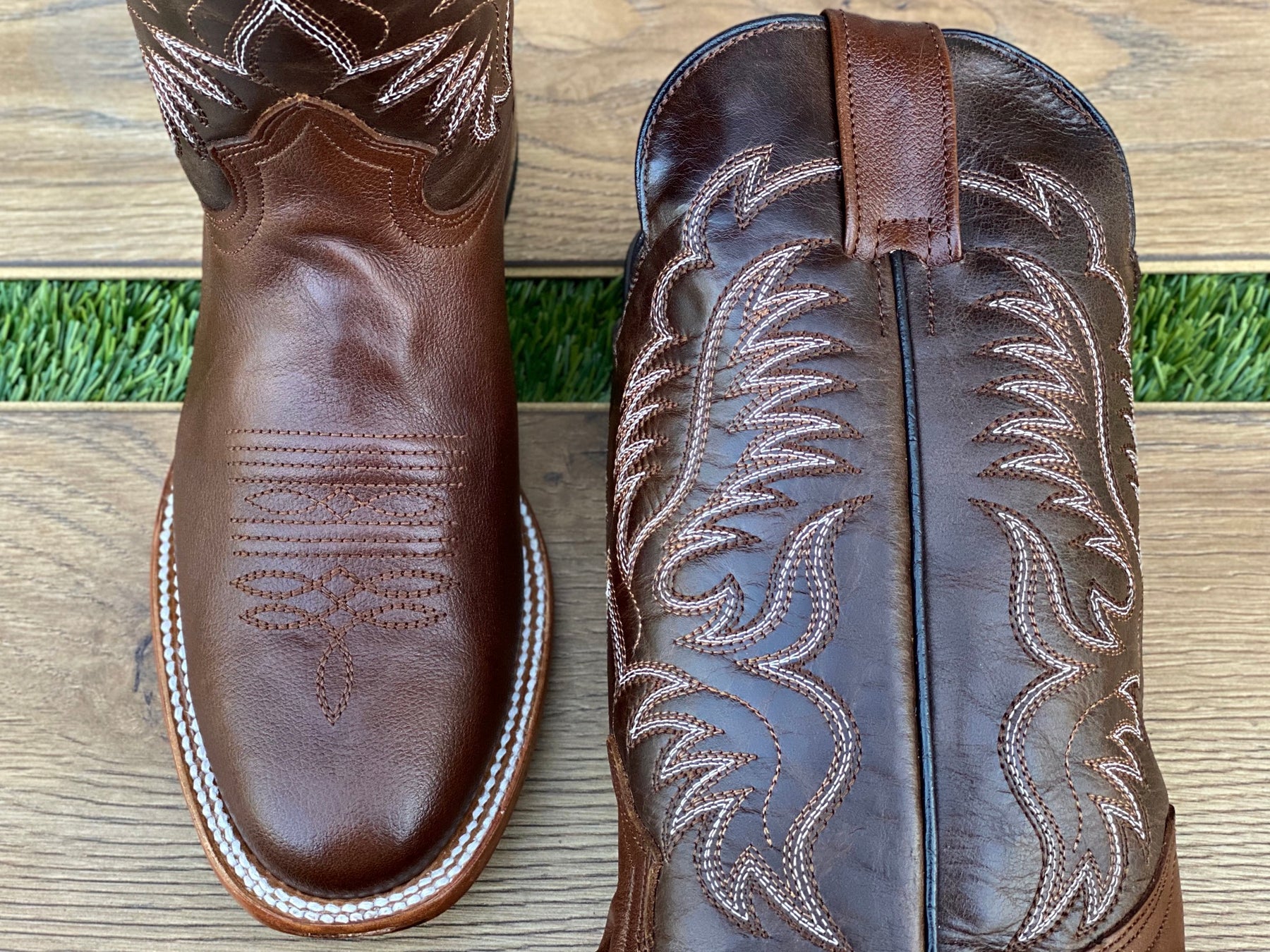 cowhide leather boots