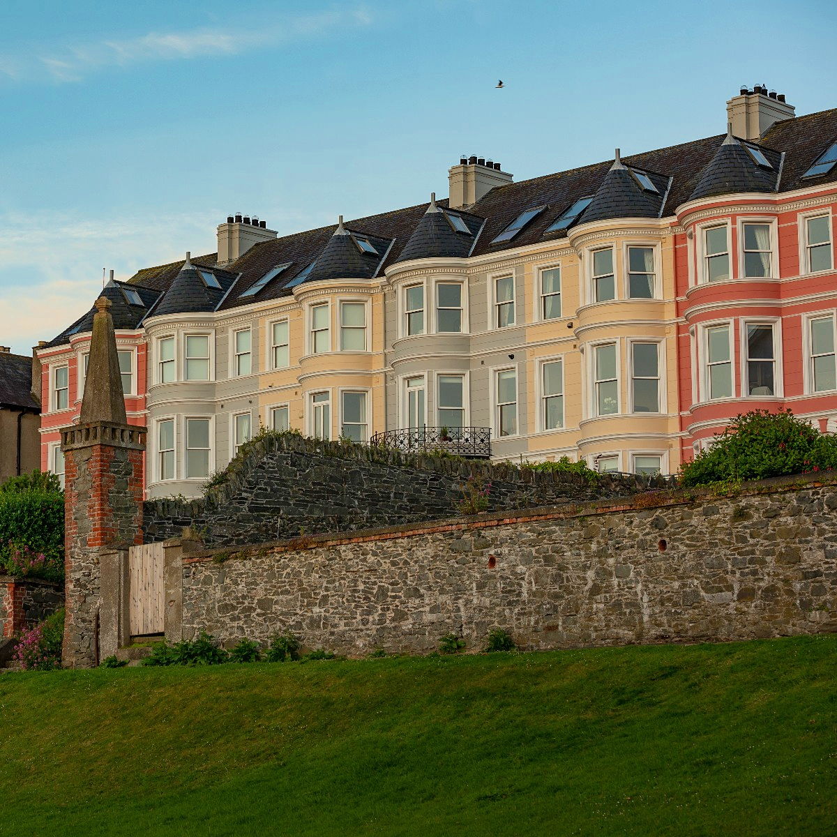 Colourful houses in Bangor