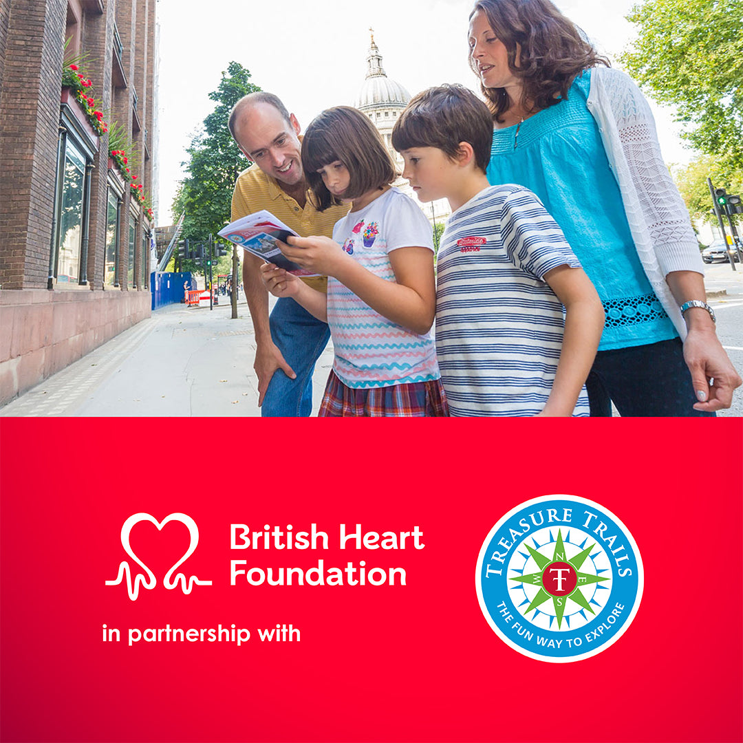 Treasure Trails Joins Forces with the British Heart Foundation