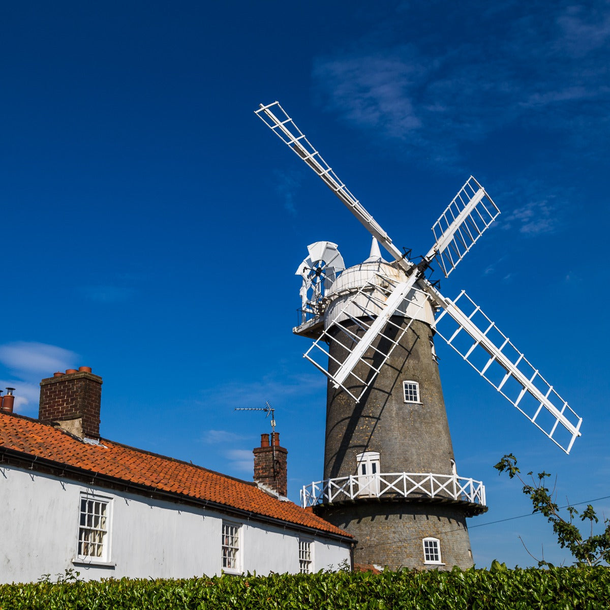 A corn mill in Great Bircham, Norfolk