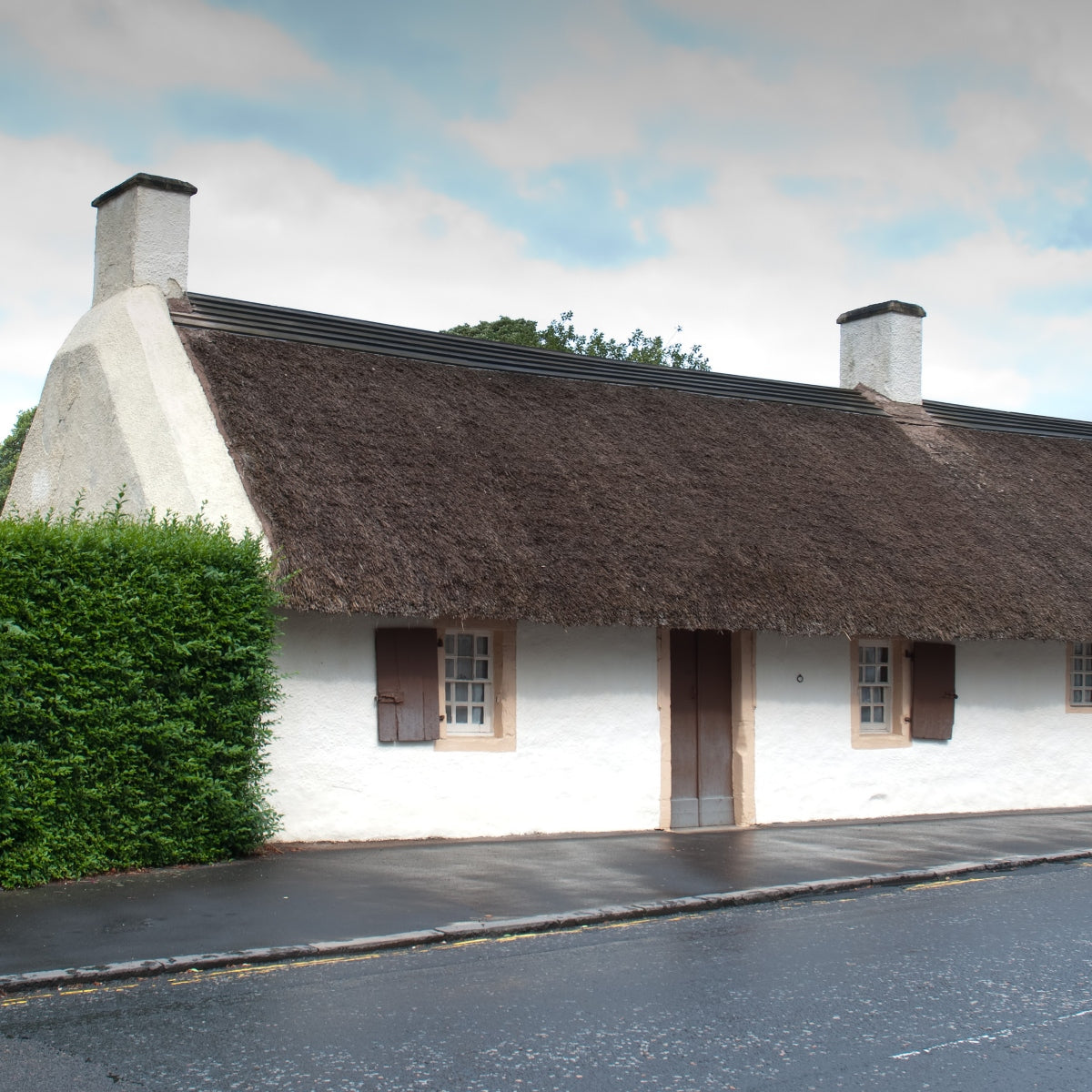 Robert 'Rabbie' Burns' birthplace in Alloway