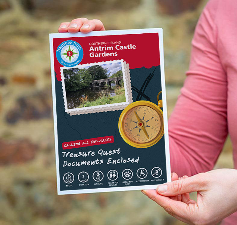 Antrim - Castle Gardens treasure hunt Treasure Trail