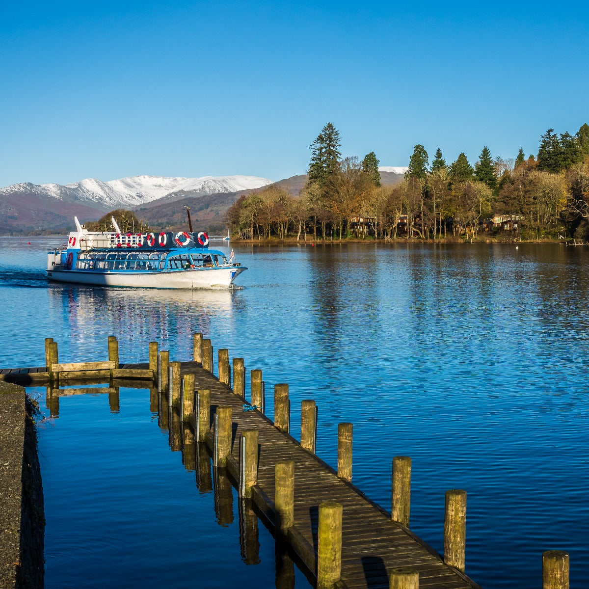 Beside Lake Windermere at Bowness