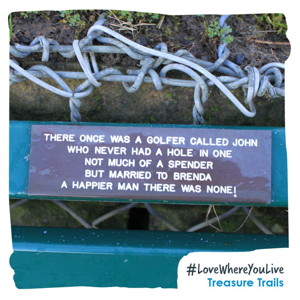 Bench poetry - Scarborough, North Yorkshire