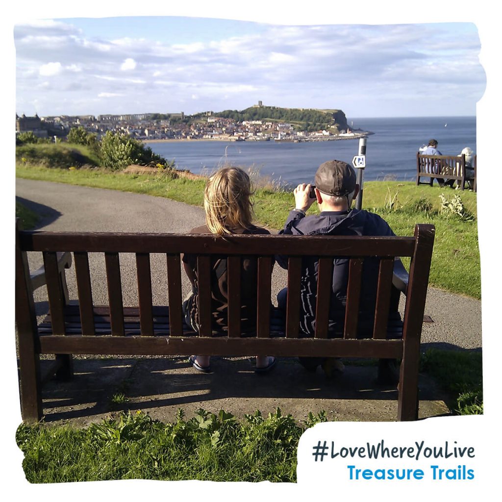 Bench with a view - South Bay, Scarborough