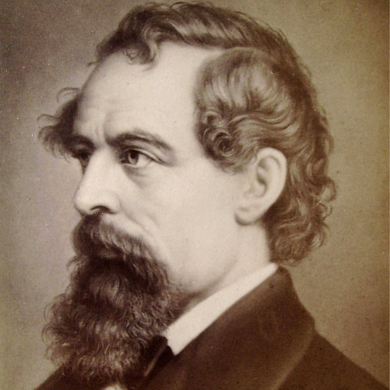 Photograph of Charles Dickens