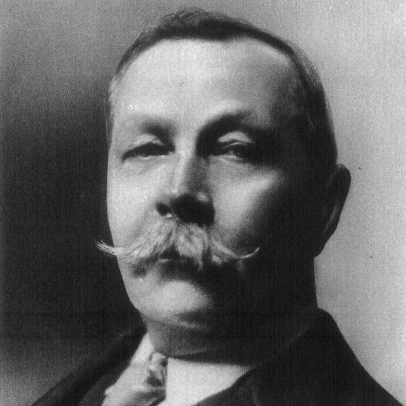 Photograph of Sir Arthur Conan Doyle