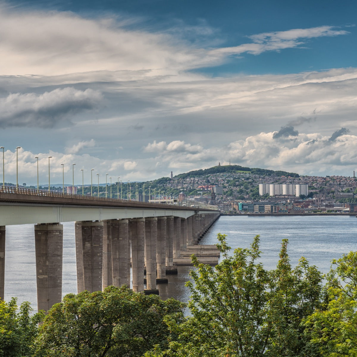 The Tay Bridge to Dundee