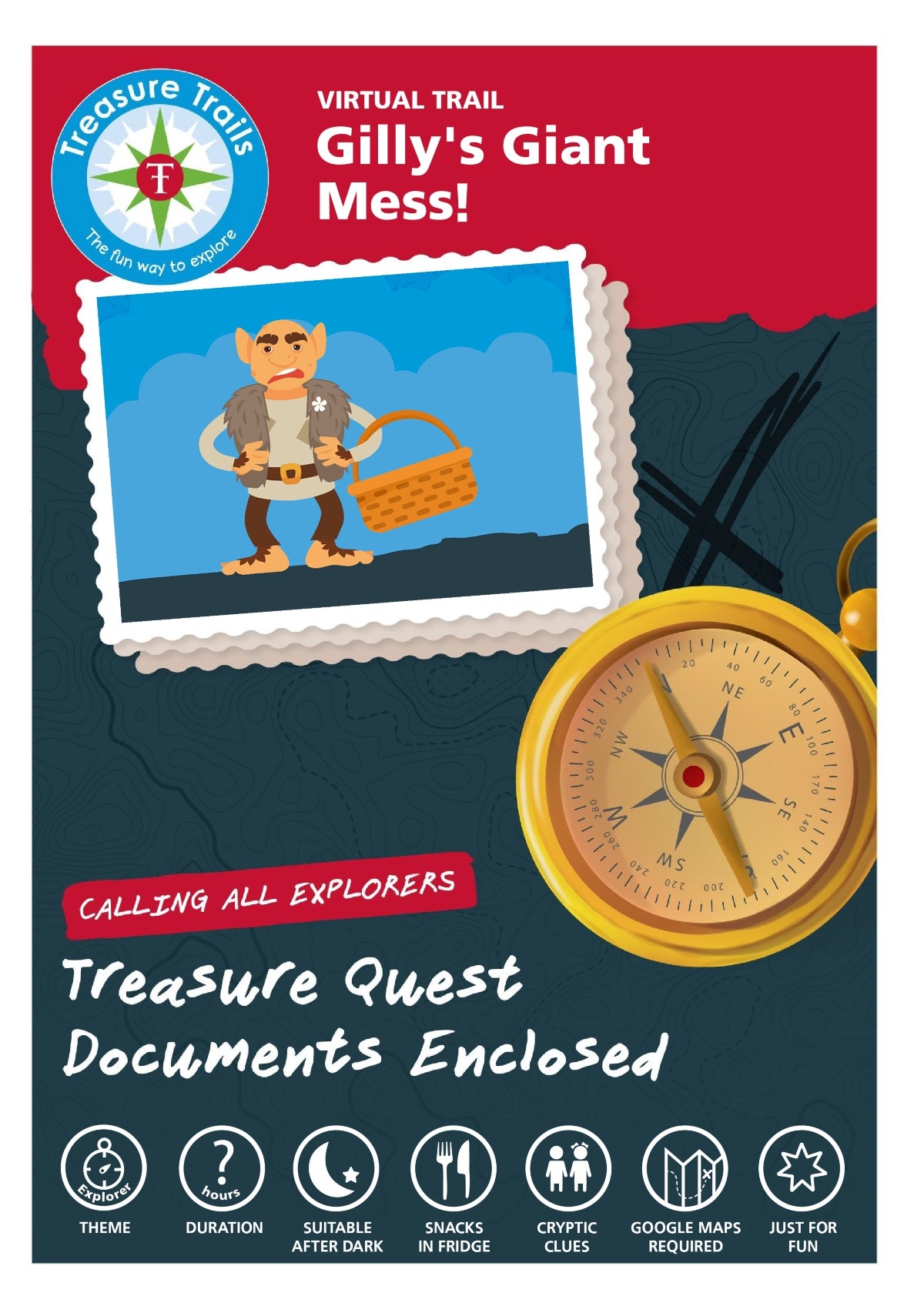 Gilly's Giant Mess! Virtual Treasure Trail