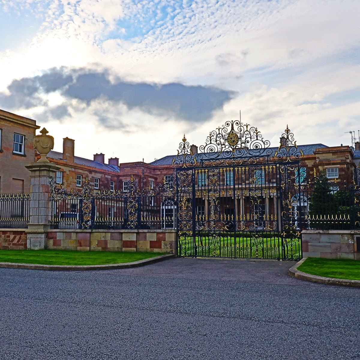 Hillsborough Castle Gates