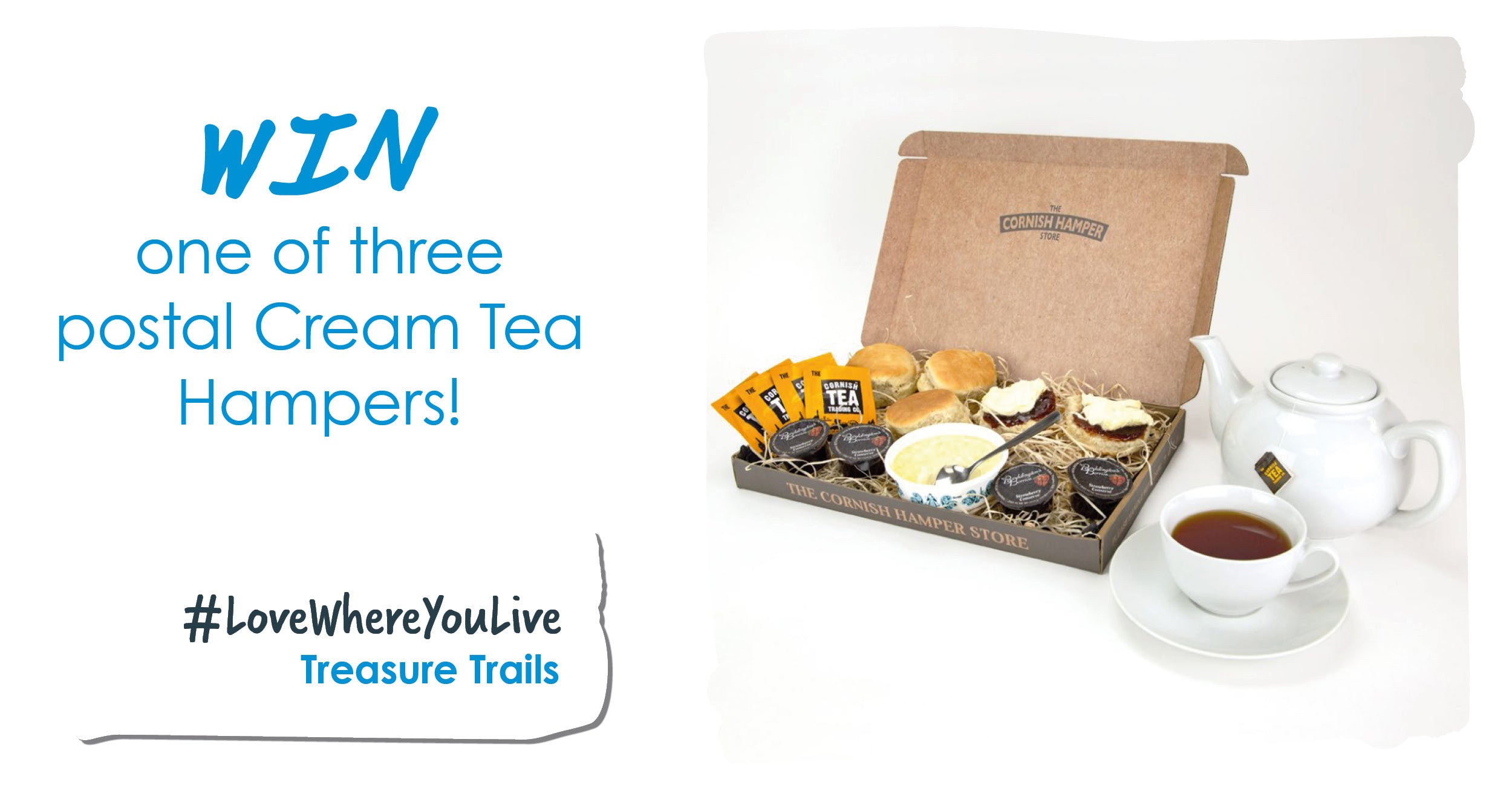 The Top Prize - Cream Tea Hampers | Love Where You Live