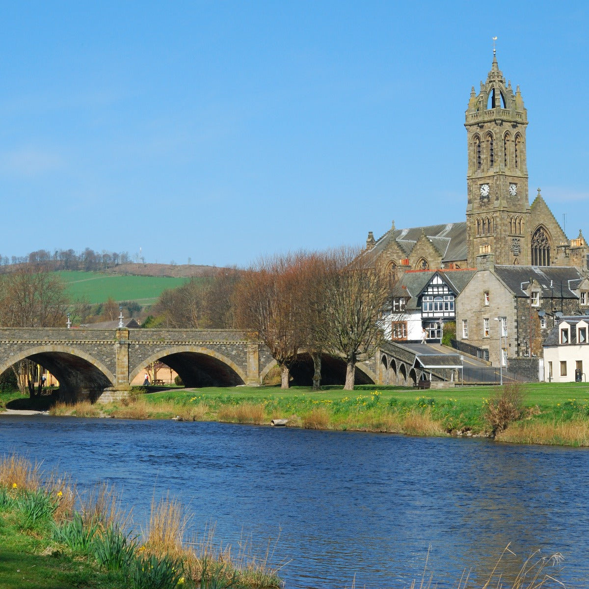 The River Tweed and Peebles