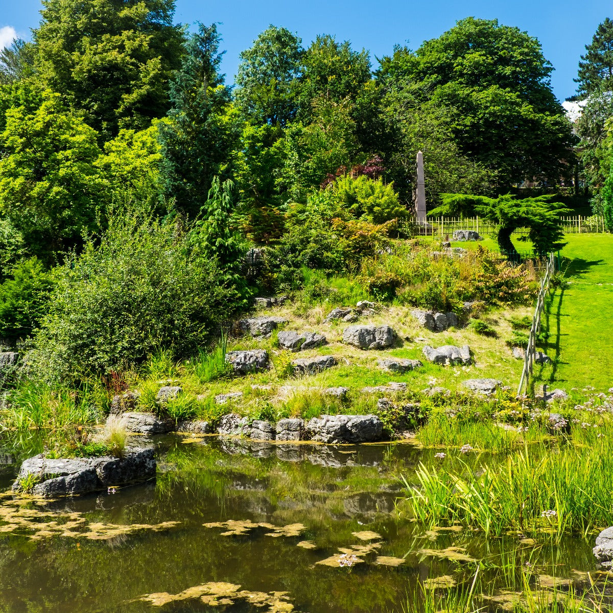 The Japanese Garden in Avenham and Miller Park, Preston