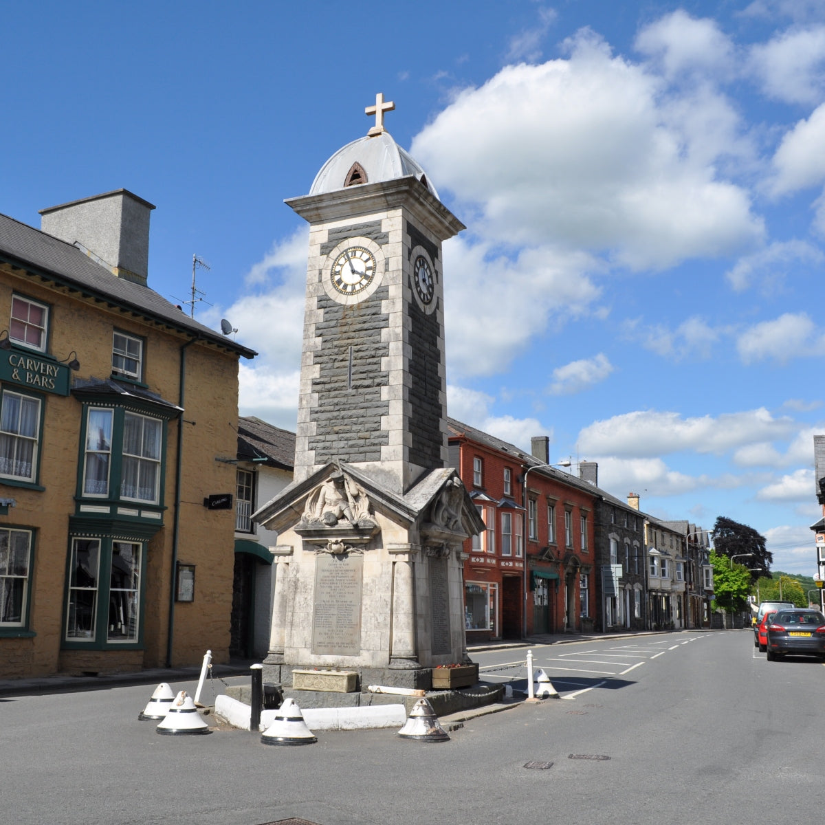 Rhayader town clock