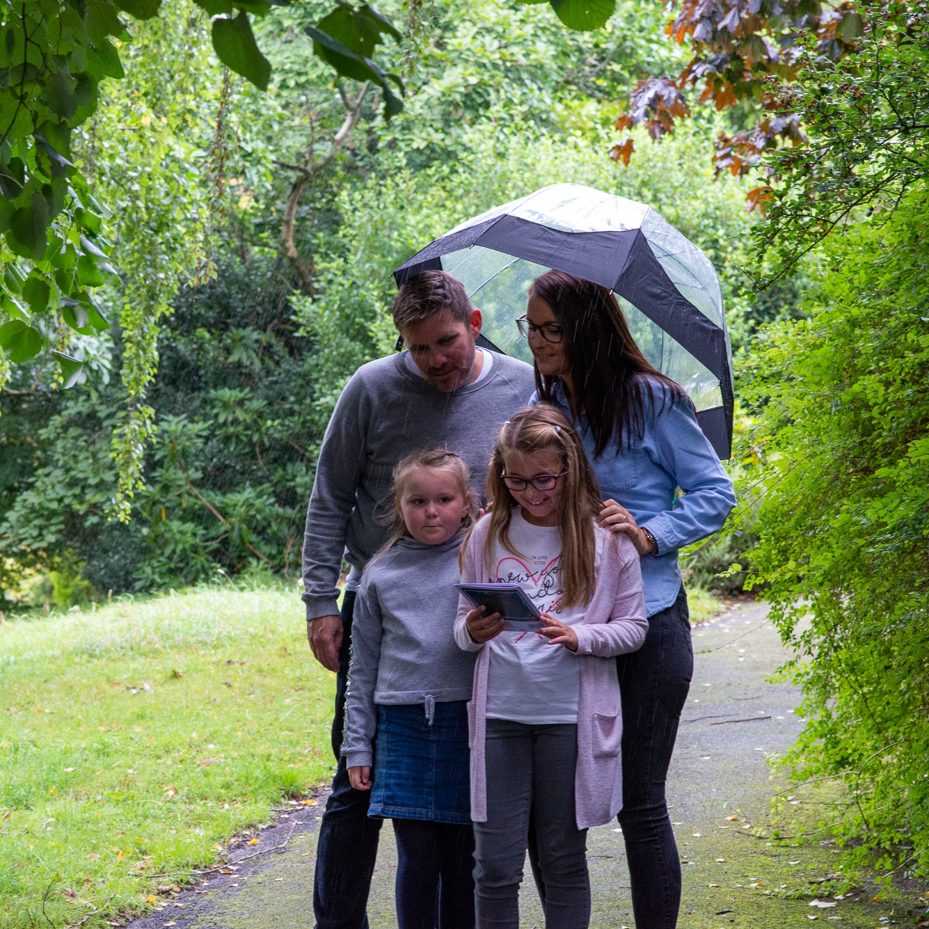 Explore with Treasure Trails in the rain