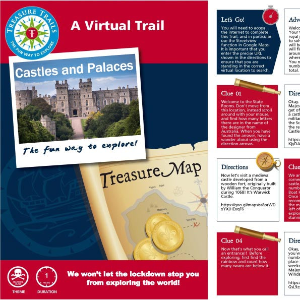Puzzle Time... The Right Royal Mini Treasure Trail