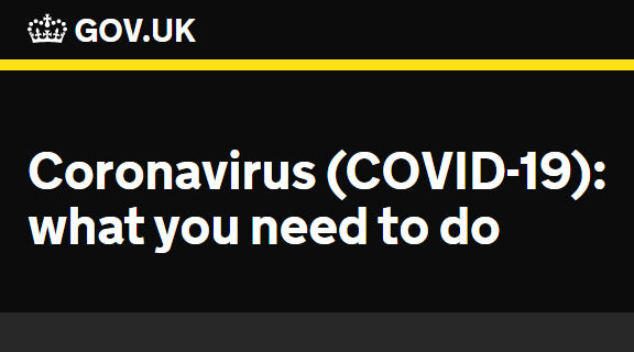 Coronavirus (COVID-19): what you need to do