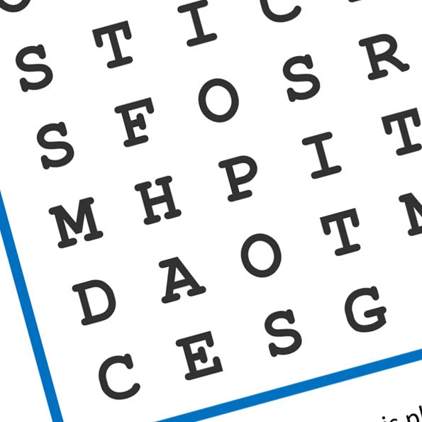 Puzzle Time... The Treasure Trails Great British Summer Wordsearch